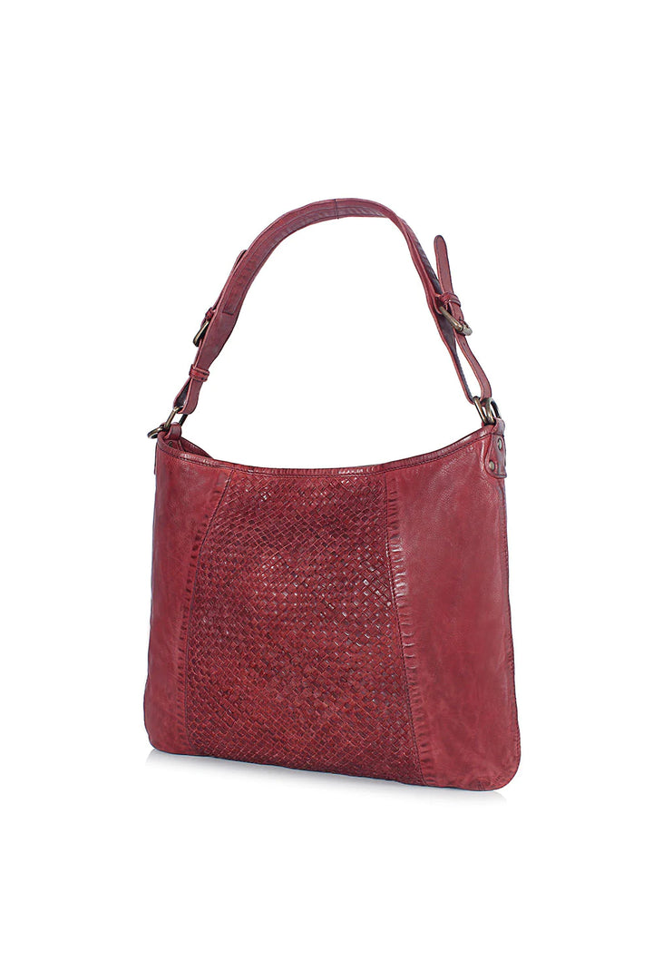 Strasbourg Basket Weave Hobo Bag