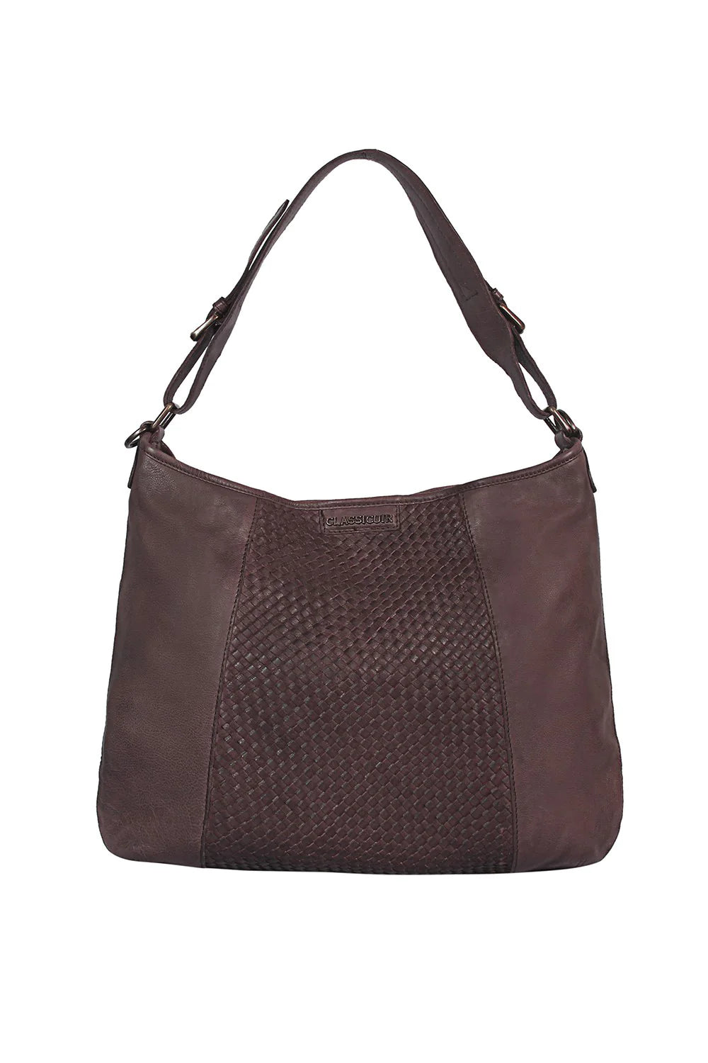 Strasbourg Basket Weave Hobo Bag