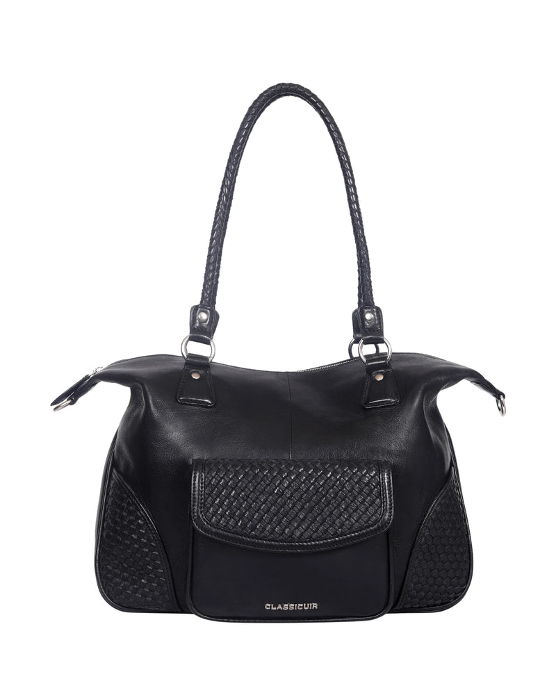 Lyon Pocket Weave Hobo Bag