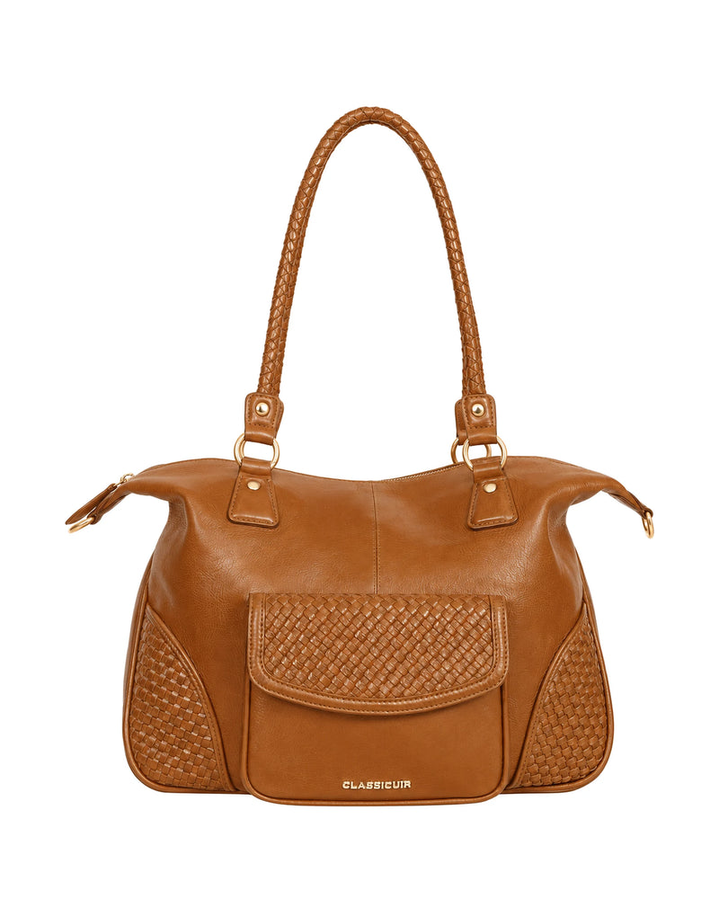 Lyon Pocket Weave Hobo Bag