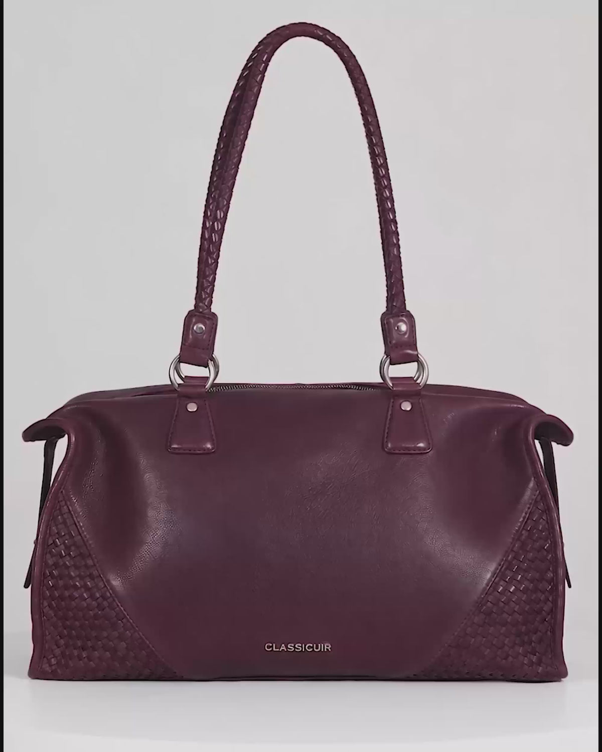 Lyon Weave Bowler Bag