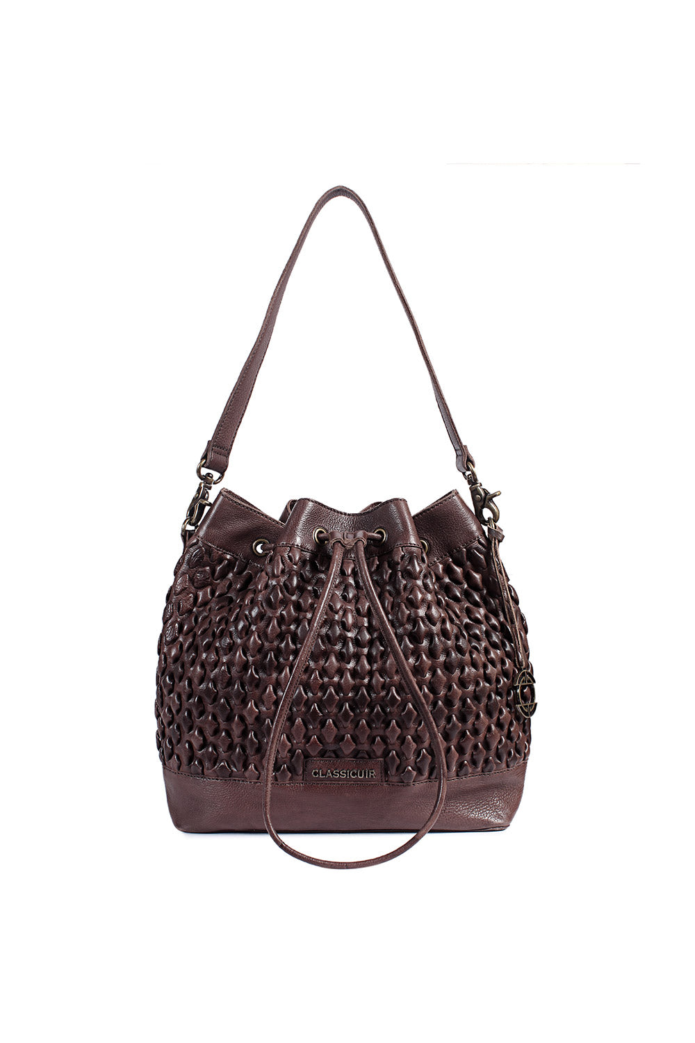 Orleans Padded Weave Bucket Bag