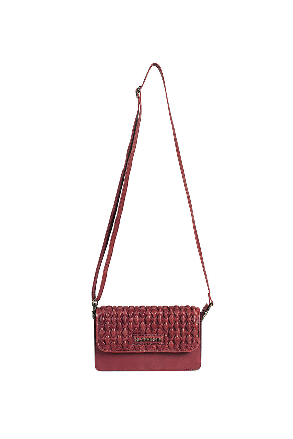 Orleans Padded Weave Sling Bag