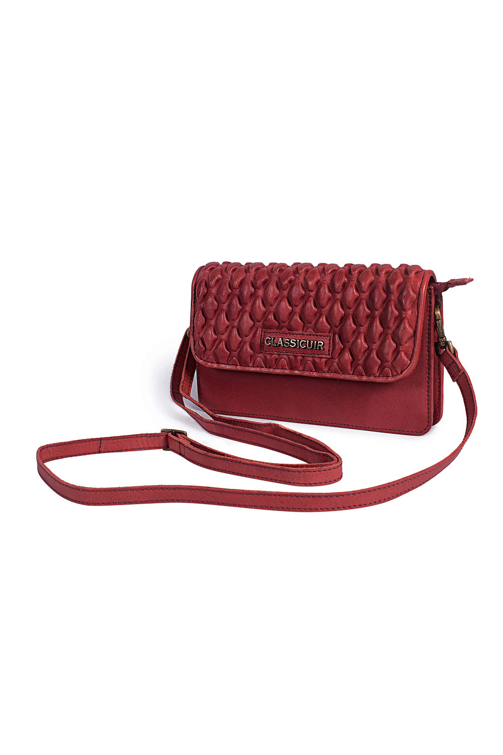 Orleans Padded Weave Sling Bag