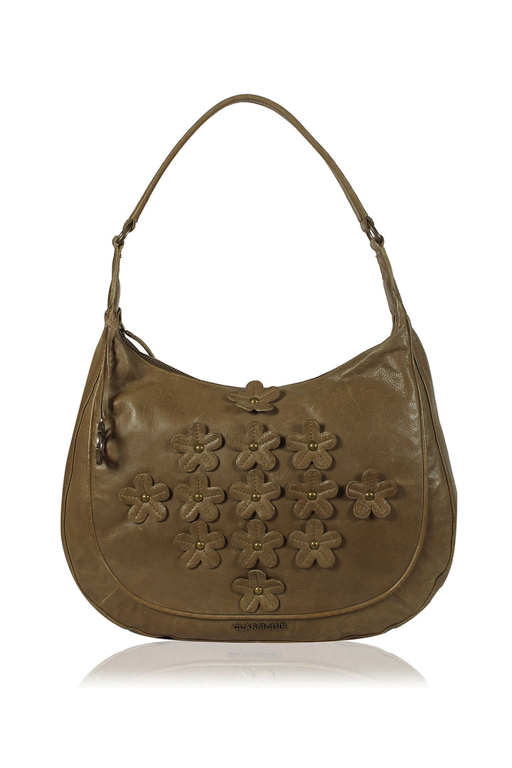 Lille 3d Floral Hobo Bag