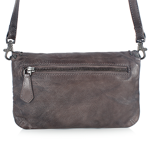 Bordeaux Distressed Rivet Sling Bag