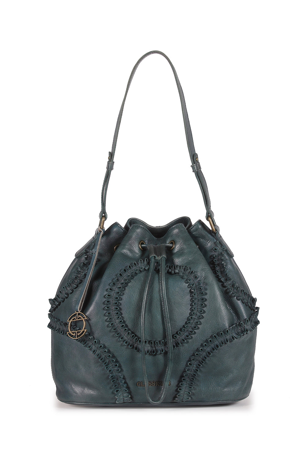 Rennes Leather Coiled Bucket Bag