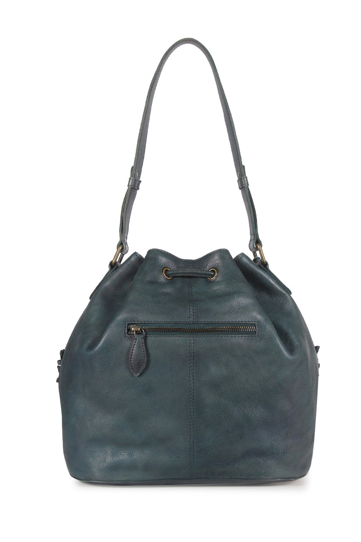 Rennes Leather Coiled Bucket Bag