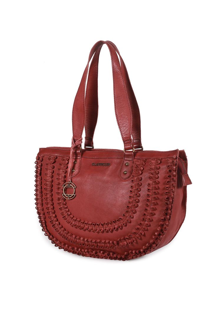 Rennes Leather Coiled Tote