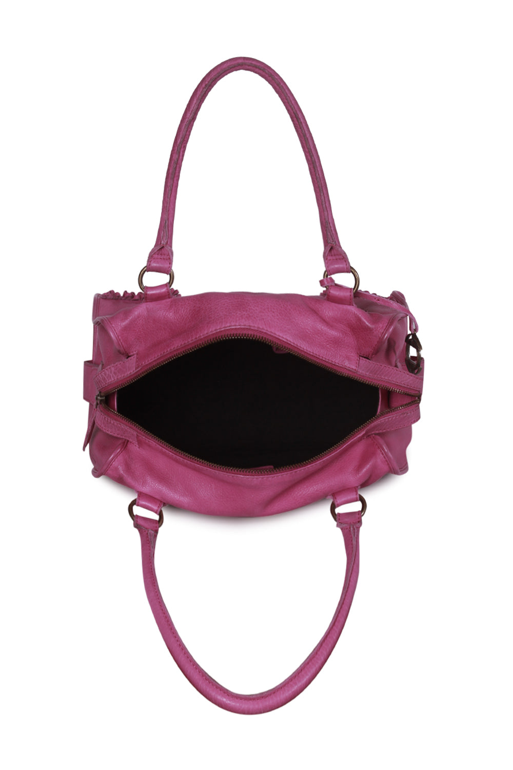 Rennes Leather Coiled Shoulder Bag