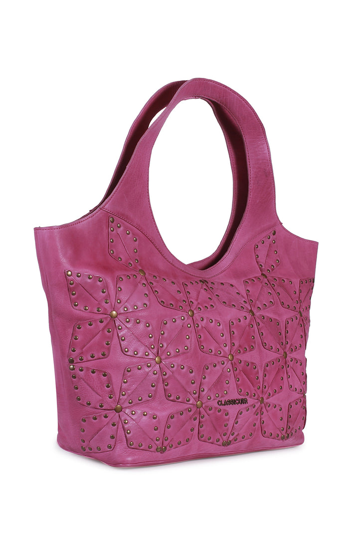 Rouen Diamond Flowered Shopper