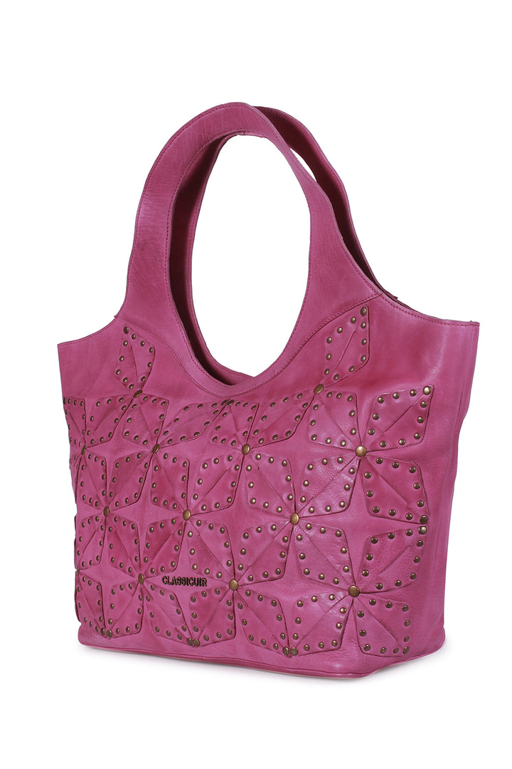 Rouen Diamond Flowered Shopper